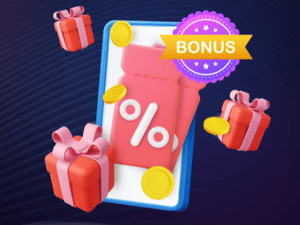 Banner of Bonus Amount and Percentage