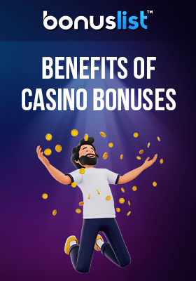 A person is overwhelmed with Joy knowing the benefits of casino promotions